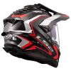 LS2 MX701 EXPLORER-06 CARBON FRONTIER adventure helma červená vel.3XL